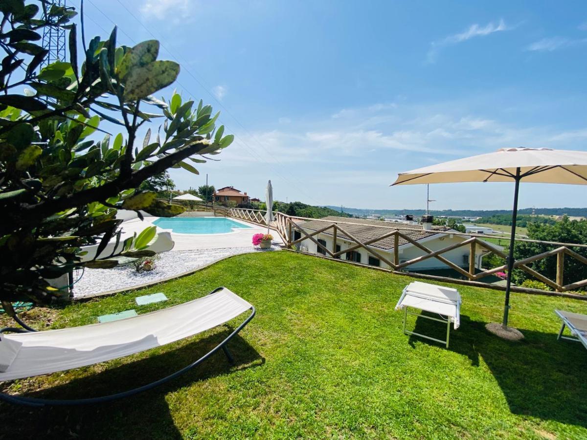 Villa Poggio Ulivo Pool-Apartments Rivoli Veronese Экстерьер фото