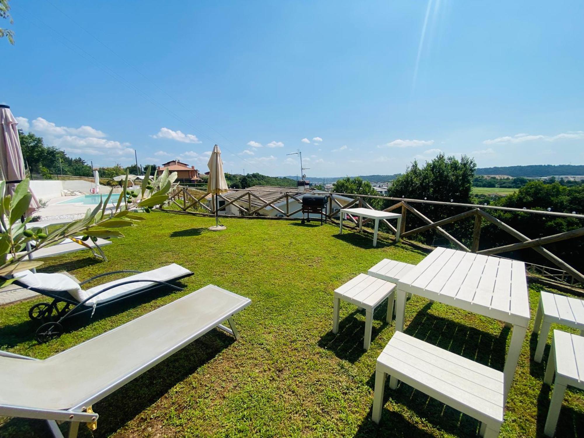 Villa Poggio Ulivo Pool-Apartments Rivoli Veronese Экстерьер фото
